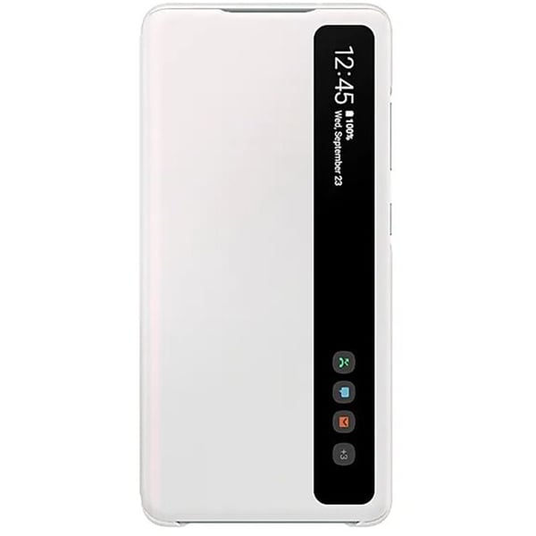 Samsung Clear View Cover White For S20 FE