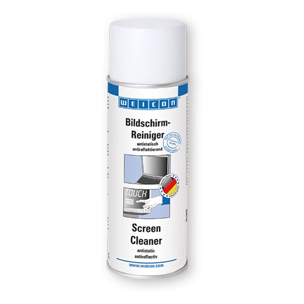 Weicon Screen Cleaner 200ml Spray Display Screen Touchscreen Cleaner For Laptop Tablet Smartphone Tv Lcd Iphone Macbook Etc. Removes Grease Dust Dirt