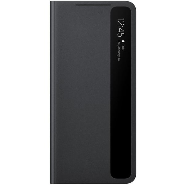 Buy Samsung Clear View Cover With S Pen Black Samsung S21 Ultra Online In Uae Sharaf Dg