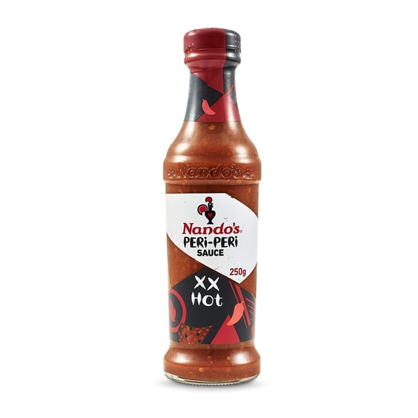 Nando's Peri-Peri XX Hot Sauce 250g Nando's Peri-Peri XX Hot Sauce 250g