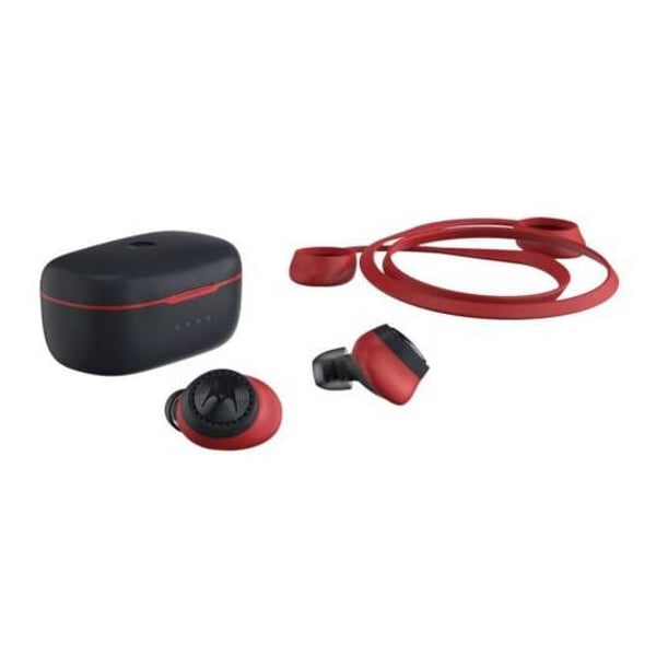 Motorola VERVEBUDS 200 2-in-1 Wireless Sport Earbuds Black/Red