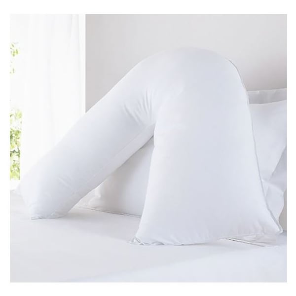 V-Shape Pillow White