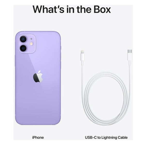 iPhone 12 128GB Purple - Middle East Version