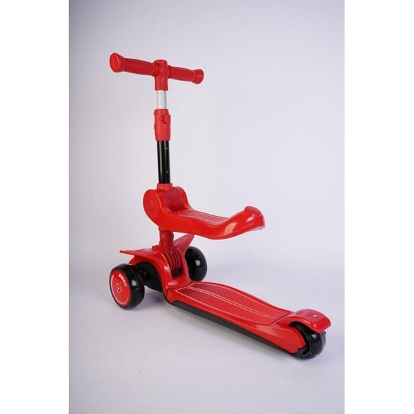 Ferrari 3 in 1 Foldable Scooter Red FXK75