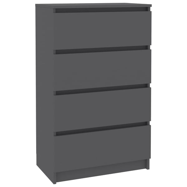 Vidaxl Sideboard Grey 60x35x98.5 Cm Engineered Wood Vidaxl Sideboard Grey 60x35x98.5 Cm Engineered Wood