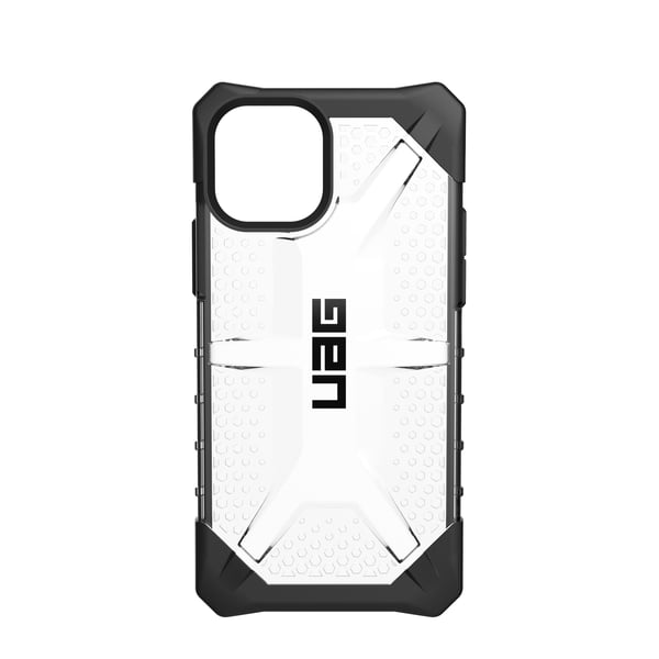 URBAN ARMOR GEAR UAG Designed for iPhone 12 Case/iPhone 12 Pro Case [6.1-inch screen] Rugged Lightweight Slim Shockproof Transparent Plasma Protective Cover, Ice