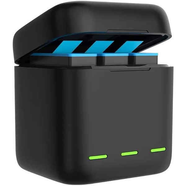 Telesin 3 Slots Storage Charger Box For Gopro Hero 9 Black Action Camera