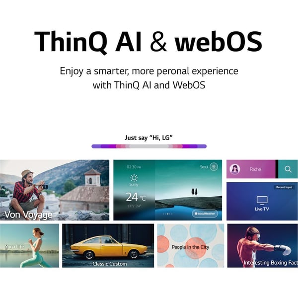 LG QNED TV 65 Inch QNED80 Series, Cinema Screen Design 4K Active HDR webOS22 with ThinQ AI 65QNED806QA LG QNED TV 65 Inch QNED80 Series, Cinema Screen Design 4K Active HDR webOS22 with ThinQ AI 65QNED806QA