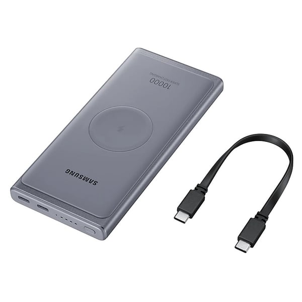Samsung 25W Wireless Battery Pack 10000mAh Grey Samsung 25W Wireless Battery Pack 10000mAh Grey