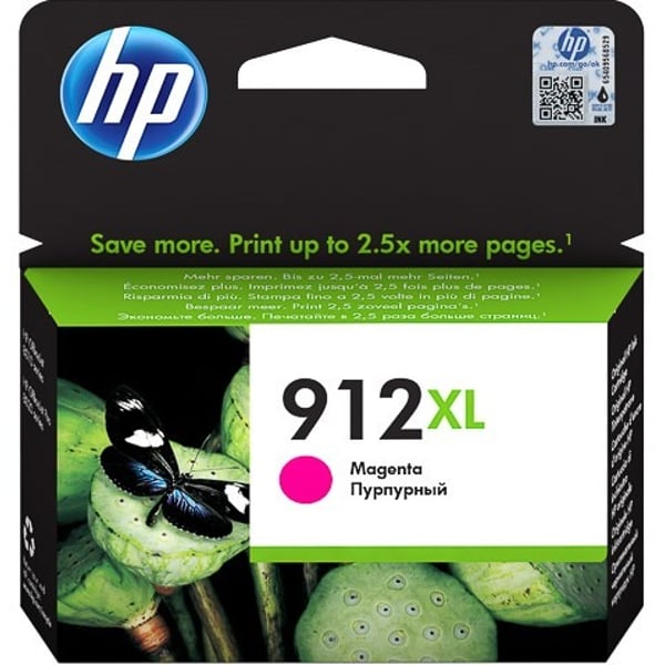 HP 912XL 3YL82AE High Yield Original Ink Cartridge Magenta HP 912XL 3YL82AE High Yield Original Ink Cartridge Magenta