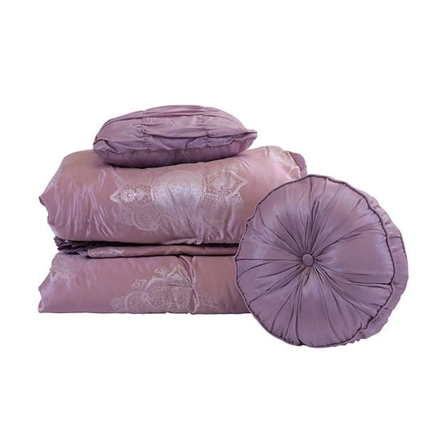 Vondra Comforter Set 9pcs 220x240cm Purple Vondra Comforter Set 9pcs 220x240cm Purple