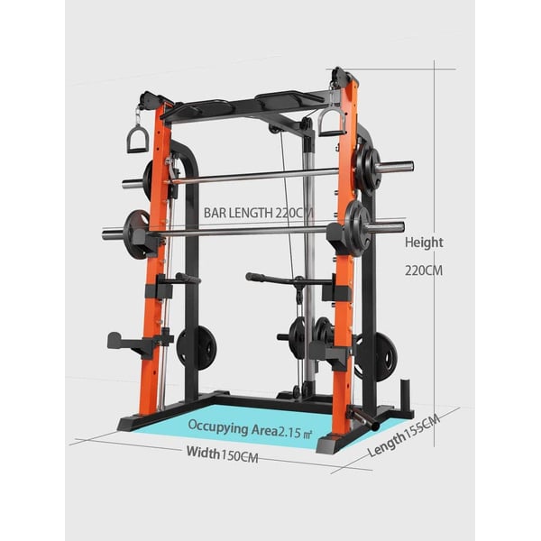Miracle Fitness Smith Machine with Squat Rack Miracle Fitness Smith Machine with Squat Rack