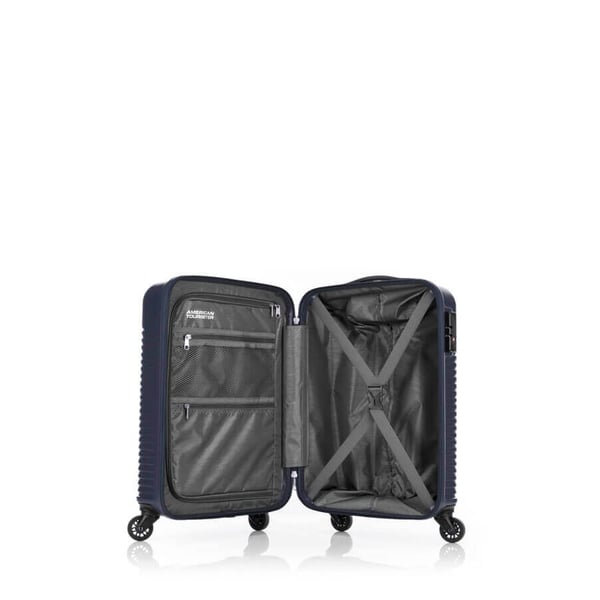 American Tourister Sky Park Spinner Luggage Bag 55 Cm Blue