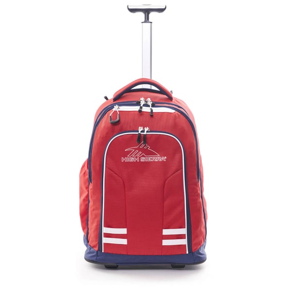 High Sierra 66IAV004 Blaise Trolley Backpack Crimson/True Navy/White price in Bahrain, Buy High