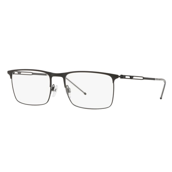 Emporio Armani EA 1096 3001 55mm Matte Gunmetal Men's Rectangular Eyeglass Frame
