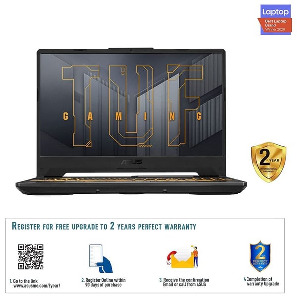 Asus FX506HE-HN009T i7-11800H Gaming Laptop - Intel Core i7 2.3GHz 16GB 1TB 4GB Win10 15.6inch FHD Grey Metal English/Arabic NVIDIA GeForce RTX 3050 Ti Asus FX506HE-HN009T i7-11800H Gaming Laptop - Intel Core i7 2.3GHz 16GB 1TB 4GB Win10 15.6inch FHD Grey Metal English/Arabic NVIDIA GeForce RTX 3050 Ti