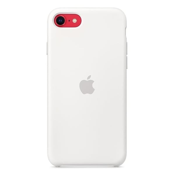 Apple Silicone Case White For iPhone SE Apple Silicone Case White For iPhone SE