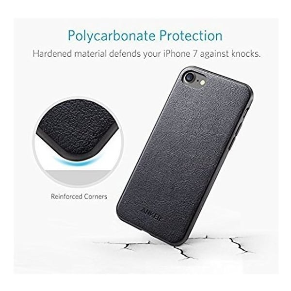 Anker Slimshell Bright Case iPhone 7 - Black Anker Slimshell Bright Case iPhone 7 - Black