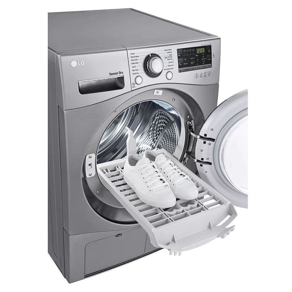 LG Dryer, Condensing Type, 8 Kg, Sensor Dry, Smart Diagnosis RC8066G2F