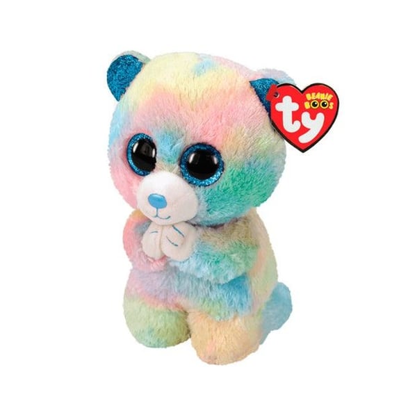TY Beanie Boos Hope the Praying Tie-Dye Charity Bear 8inch 36245 TY Beanie Boos Hope the Praying Tie-Dye Charity Bear 8inch 36245