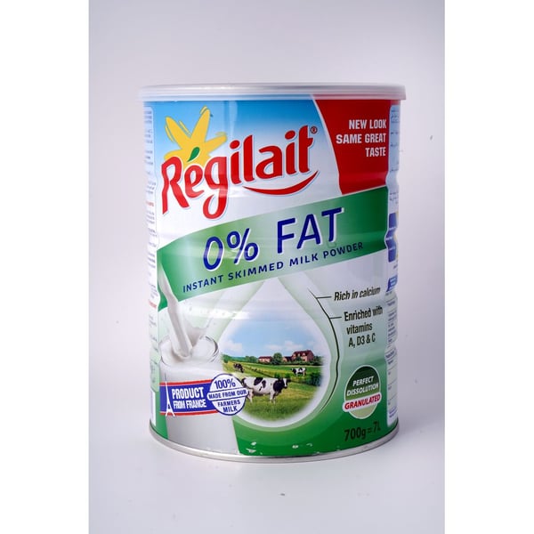 Regilait Fat Free Instant Skimmed Milk Powder 700gm