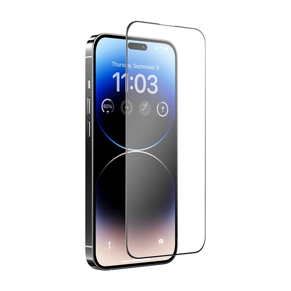 Benks V PRO Series Full Size Matte Finished Tempered Glass Screen Protector with 3D curved edge for Iphone 14 Pro Max