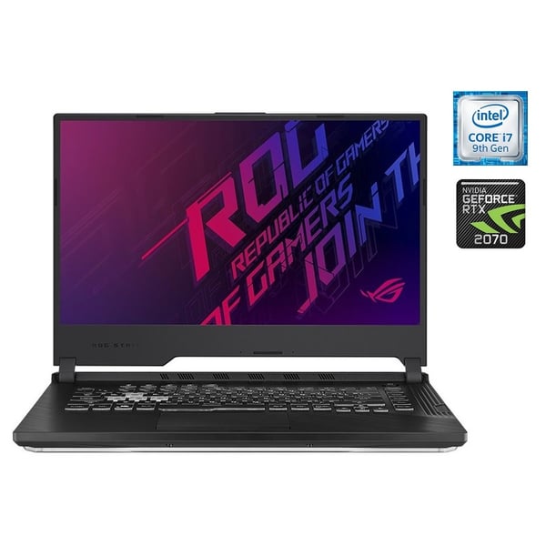 Asus ROG Strix G G531GW-AL204T Gaming Laptop - Core i7 2.6GHz 16GB 1TB 8GB Win10 15.6inch FHD Black English/Arabic Keyboard
