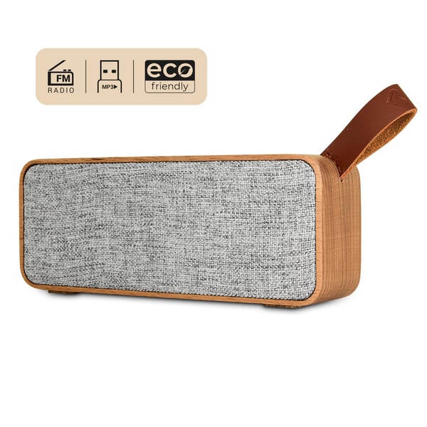 Energy Sistem Bluetooth Speaker Eco Beech Wood - 45043 Energy Sistem Bluetooth Speaker Eco Beech Wood - 45043