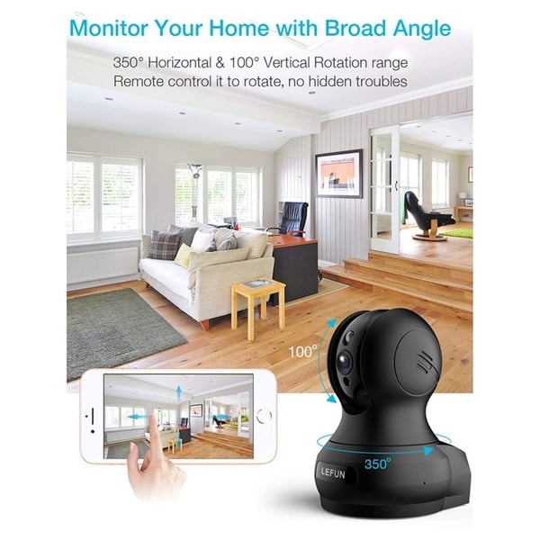 Lefun FI-362B Smart IP Camera 1MP Black Lefun FI-362B Smart IP Camera 1MP Black