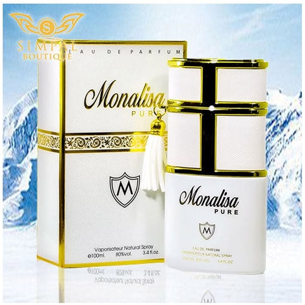 Monalisa Pure Perfume Made in France Eau De Parfum Size 100 ml