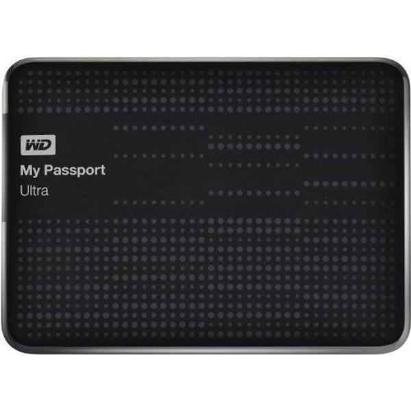 Western Digital WDBZFP0010BBKEESN MyPassport Ultra External Hard Drive 1TB