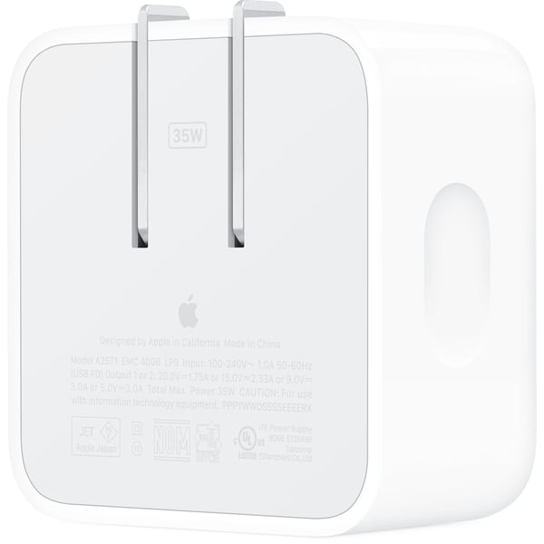 35w dual usb c compact power adapter