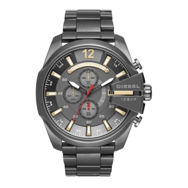 Diesel Mega Chief Men's Watch Ip Grey DZ4421