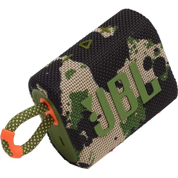 JBL GO 3 Bluetooth Portable Waterproof Speaker Camouflage JBL GO 3 Bluetooth Portable Waterproof Speaker Camouflage