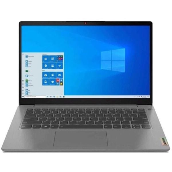 Lenovo IdeaPad3 82H700QUAX Laptop - Core i3 3GHz 4GB 256GB Win10 FHD 14inch Grey English/Arabic Keyboard