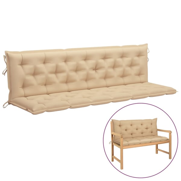 Vidaxl Cushion For Swing Chair Beige 200 Cm Fabric