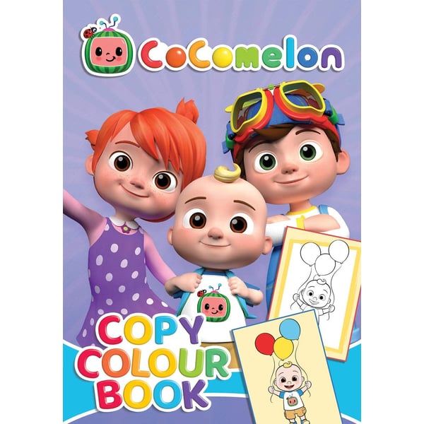 Cocomelon Copy Colour Book 3304/cmcc