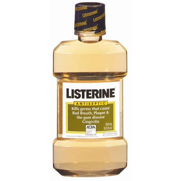 Listerine Listerine Antiseptic Mouthwash Original 250ml Listerine Listerine Antiseptic Mouthwash Original 250ml