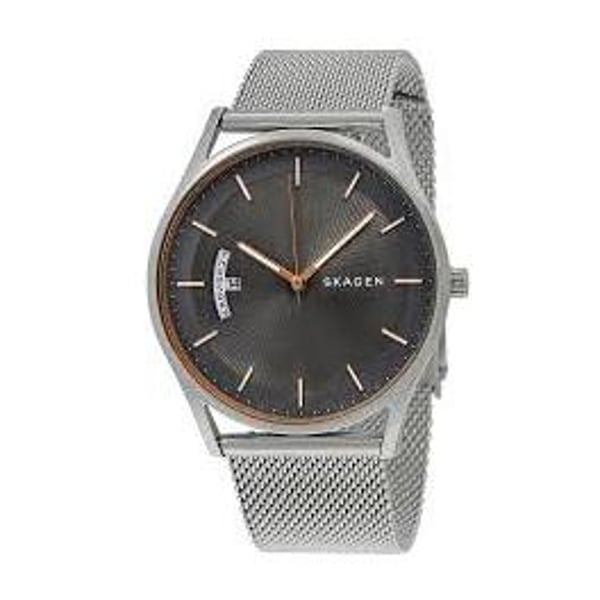 Skagen Holst Silver Mesh Men Watch SKW6396