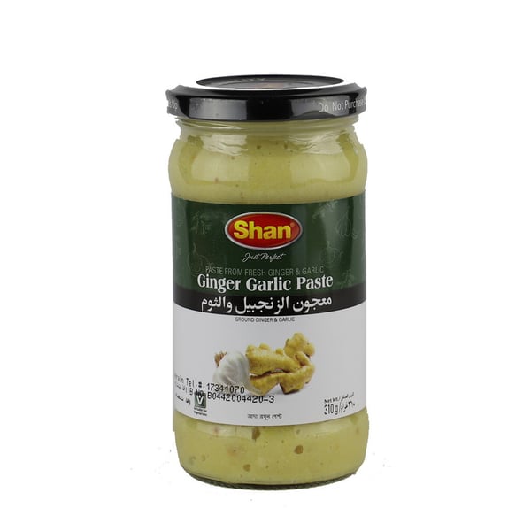 Shan Ginger Garlic Paste 310gm price in Bahrain, Buy Shan Ginger Garlic