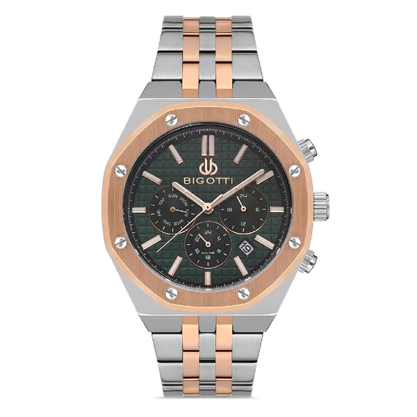 Bigotti Milano Mens Stainless Steel Strap Watch - Bg.1.10332-5 Bigotti Milano Mens Stainless Steel Strap Watch - Bg.1.10332-5