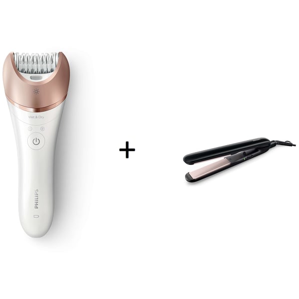 Philips BRE65000 Wet&Dry Epilator+Philips HP8321 Hair Straightner3