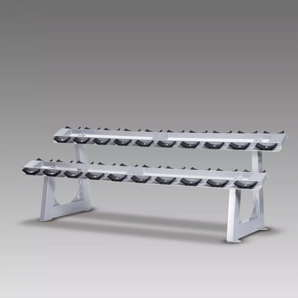 Marshal Fitness Double Dumbbell Rack | MF-GYM-17660-SH-1 Marshal Fitness Double Dumbbell Rack | MF-GYM-17660-SH-1