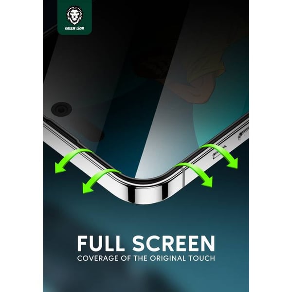 Buy Green Lion 3D Silicone Privacy HD Glass Screen Protector Compatible