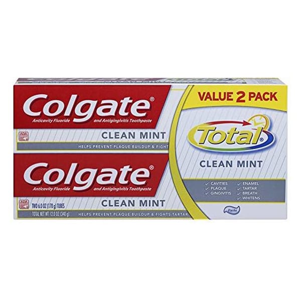 Colgate Total Clean Mint Toothpaste 75 ml Pack Of 2