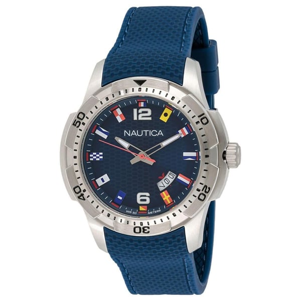 reloj nautica azul