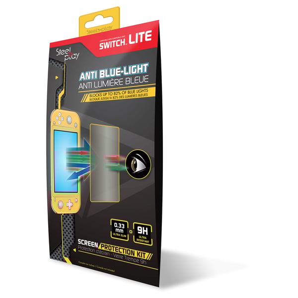Steelplay Screen Protection Kit For Switch Lite Steelplay Screen Protection Kit For Switch Lite
