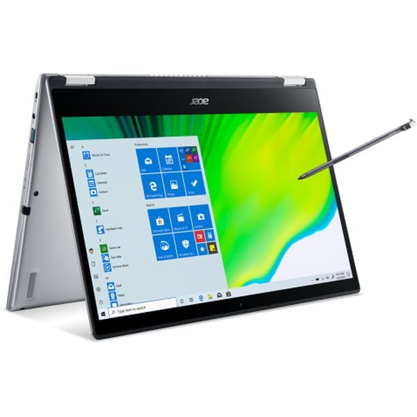Acer Spin 3 2-in-1 Laptop - Core i5 2.4GHz 8GB 512GB Win10 13.3inch WQXGA Silver English/Arabic Keyboard Acer Spin 3 2-in-1 Laptop - Core i5 2.4GHz 8GB 512GB Win10 13.3inch WQXGA Silver English/Arabic Keyboard