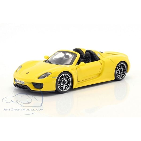 Bburago 21076 1:24 Porsche 918 Spyder Diecast Model Car