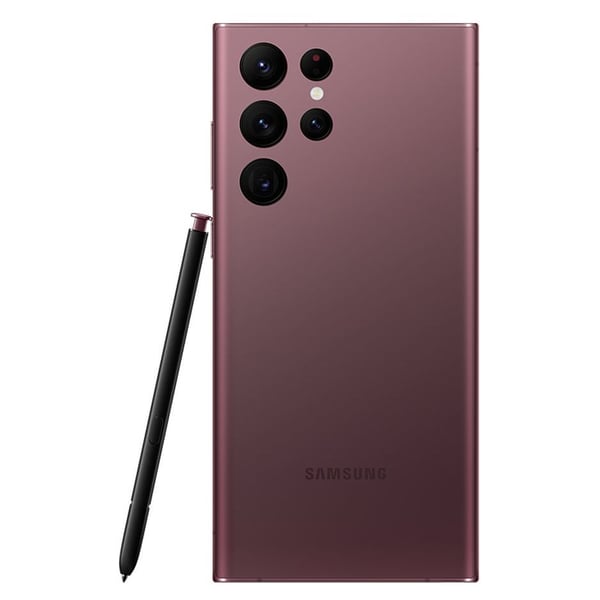 Samsung Galaxy S22 Ultra 5G 512GB Burgundy Smartphone - Middle East Version